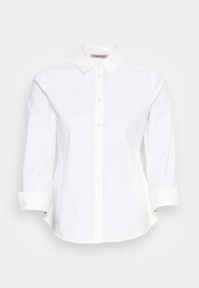 Chemisier Anna Field Button down Blanche Femme | GZG-4775982